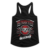 Aerosmith Boston 2015 Ladies Graphic Tank Top - Classic Rock Music Clothing - Vintage Concert Lover Gift Idea