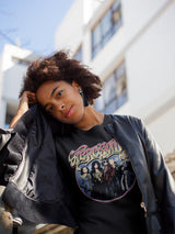 Aerosmith Circle Graphic T-Shirt - Classic Rock Music Clothing - Vintage Concert Lover Gift Idea