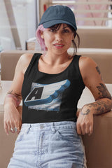Aerosmith 1973 Wing Ladies Graphic Tank Top - Classic Rock Music Clothing - Vintage Concert Lover Gift Idea
