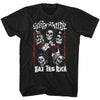 Aerosmith Eat The Rich Skull Graphic T-Shirt - Classic Rock Music Clothing - Vintage Concert Lover Gift Idea
