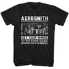 Aerosmith Wings Tour 64 Graphic T-Shirt - Classic Rock Music Clothing - Vintage Concert Lover Gift Idea
