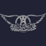 Aerosmith Wings Logo Light Adult Graphic T-Shirt - Retro Rock Music Clothing - Concert Lover Gift Idea
