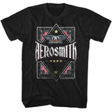 Aerosmith Box Graphic T-Shirt - Classic Rock Music Clothing - Vintage Concert Lover Gift Idea