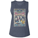 Aerosmith Let Rock Rule Ladies Graphic Tank Top - Classic Rock Music Clothing - Vintage Concert Lover Gift Idea