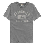 Aerosmith 1973 Boston Graphic T-Shirt - Classic Rock Music Clothing - Vintage Concert Lover Gift Idea