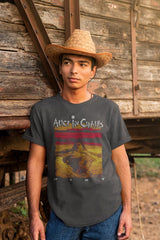 Alice In Chains Dirt Album Art Graphic T-Shirt - Classic Rock Music Clothing - Vintage Concert Lover Gift Idea