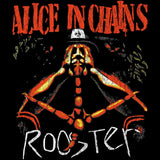 Alice In Chains Rooster Graphic T-Shirt - Classic Rock Music Clothing - Vintage Concert Lover Gift Idea