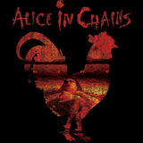 Alice In Chains Dirt Album Rooster Graphic T-Shirt - Classic Rock Music Clothing - Vintage Concert Lover Gift Idea