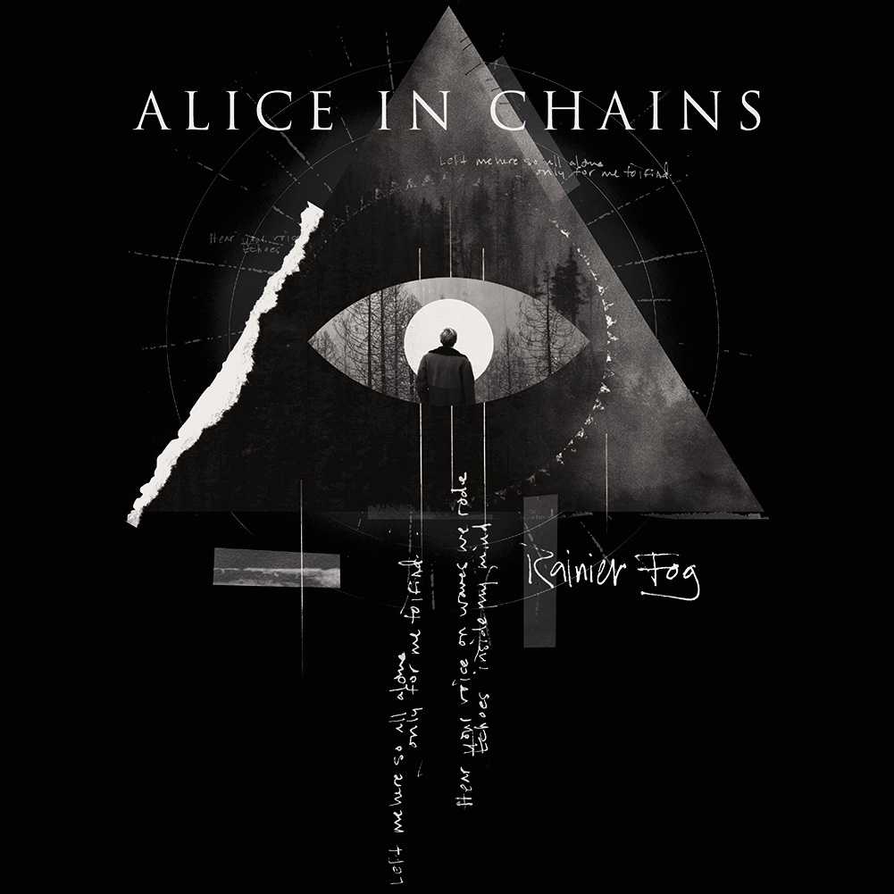 Alice In Chains Rainer Fog Graphic T-Shirt - Classic Rock Music Clothing - Vintage Concert Lover Gift Idea