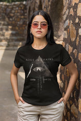 Alice In Chains Rainer Fog Graphic T-Shirt - Classic Rock Music Clothing - Vintage Concert Lover Gift Idea