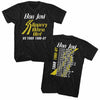 Bon Jovi SSW TOUR Black Adult T-Shirt – Official Concert Band Merch Short Sleeve Tee