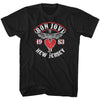 Bon Jovi New Jersey Vintage Band Tee - Unisex Classic Rock Graphic Shirt