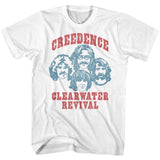 Creedence Clearwater Revival Band Graphic T-Shirt - Classic Rock Music Clothing - Vintage Concert Lover Gift Idea