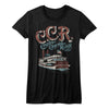 Creedence Clearwater Revival Riverboat Graphic T-Shirt - Classic Rock Music Clothing - Vintage Concert Lover Gift Idea