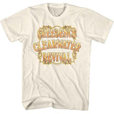 Creedence Clearwater Revival CCR Copper Logo Graphic T-Shirt - Classic Rock Music Clothing - Vintage Concert Lover Gift Idea