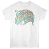 Creedence Clearwater Revival CCR Colorful Wave Graphic T-Shirt - Classic Rock Music Clothing - Vintage Concert Lover Gift Idea