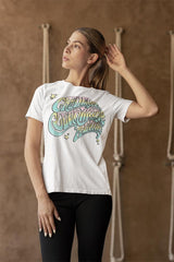 Creedence Clearwater Revival CCR Colorful Wave Graphic T-Shirt - Classic Rock Music Clothing - Vintage Concert Lover Gift Idea