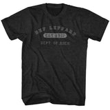 Def Leppard Dept Of Rock Seal Crest Graphic Vintage Hard Rock Concert Tee Unisex Mighty Rocker Edge Men Women