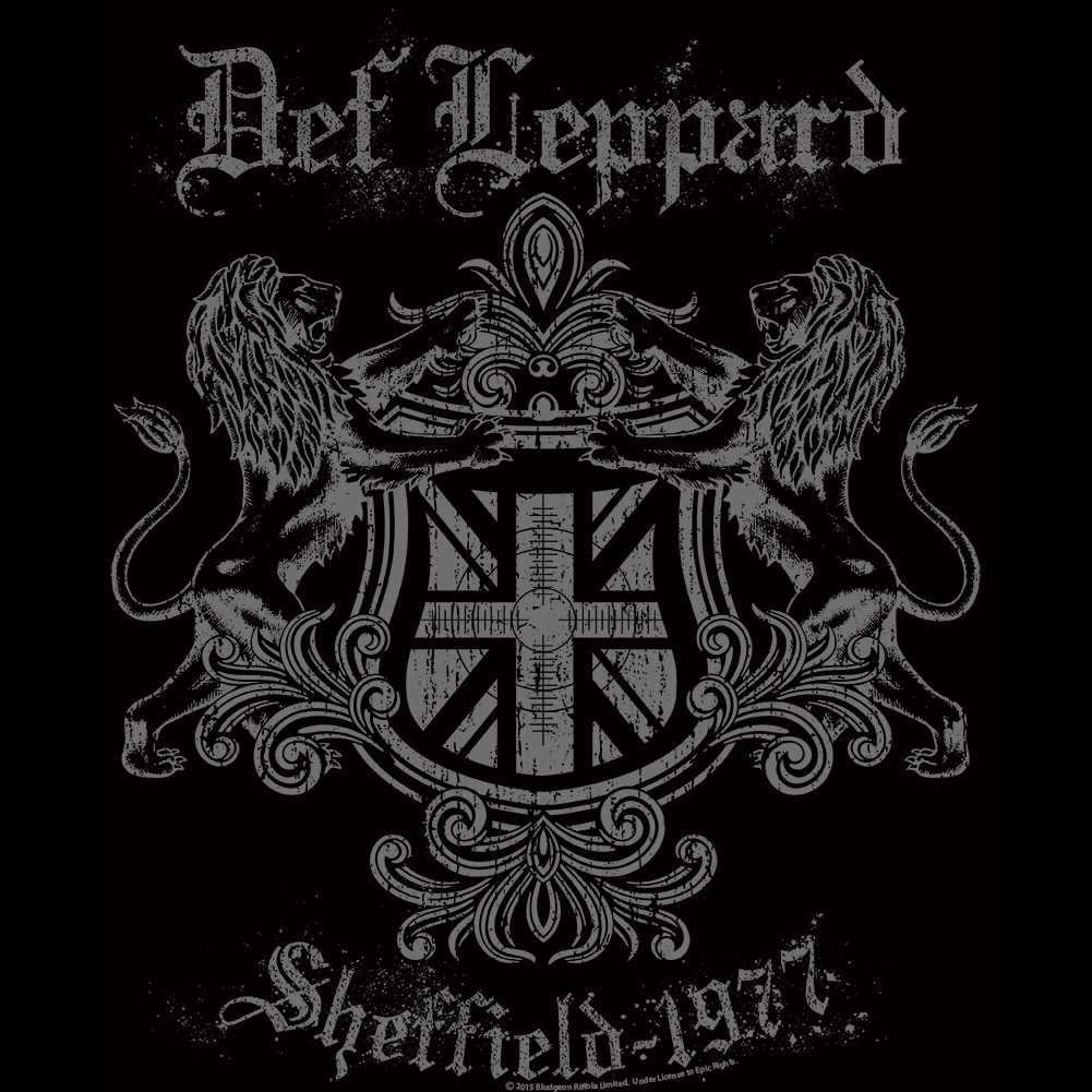 Def Leppard Sheffield 1977 Est Graphic British Rock Heritage Concert Tee Unisex Great Rocker Gift Men Women