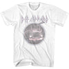 Def Leppard Pinktruckblue Adult T-Shirt, Classic 80s Hard Rock Band Graphic Tee, Retro Concert Music Fan Apparel