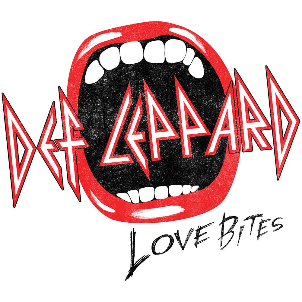 Def Leppard Mouth Graphic T-Shirt - Vintage Hard Rock Band Merch - Unisex Adult Concert Fan Gift