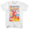 Def Leppard Comic Cover Adult T-Shirt, Classic 80s Hard Rock Band Graphic Tee, Retro Concert Music Fan Apparel