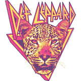 Def Leppard Roaring Leopard Mascot Graphic Vintage Rock Concert Tee Unisex Wild Edge Streetwear Men Women