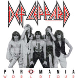 Def Leppard Pyromania 1983 World Tour Target Graphic Vintage Concert Tee Unisex Premium Pick Men Women