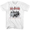 Def Leppard Pyromania 1983 World Tour Target Graphic Vintage Concert Tee Unisex Premium Pick Men Women