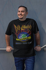 Def Leppard Hysteria 1987 World Tour Graphic Vintage Rock Concert Tee Unisex Exclusive Release Men Women