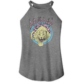 Def Leppard Pastel Leopard Graphic Woman Tank Top - Official Band Tee