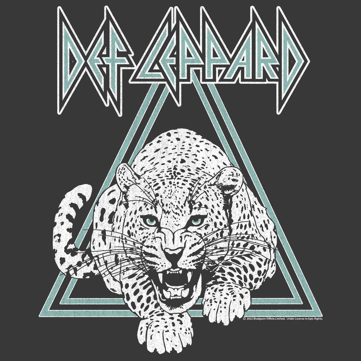 Def Leppard Hysteria Double Triangle Graphic Vintage Rock Concert Tee Unisex Regular Cut Adult Men Women