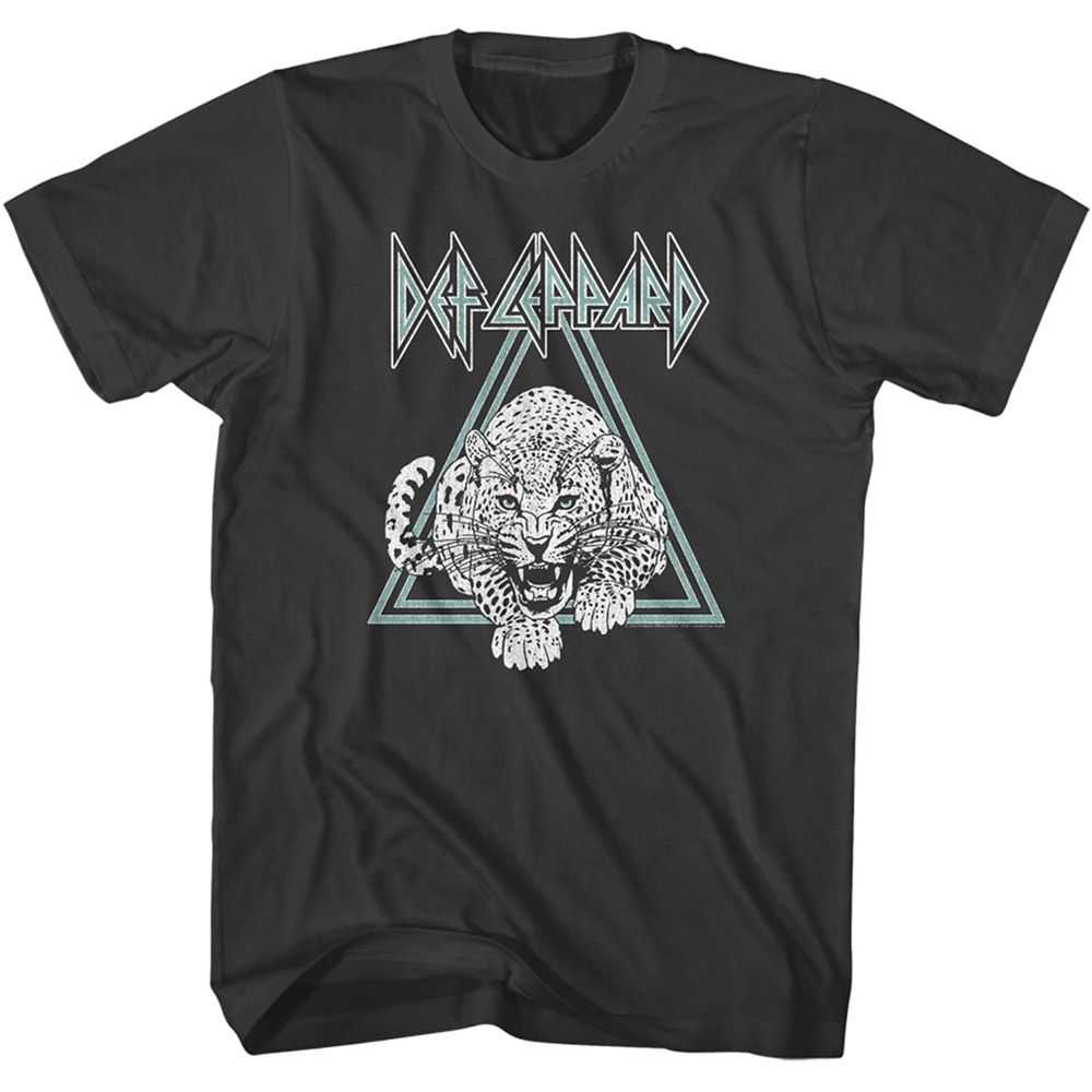 Def Leppard Hysteria Double Triangle Graphic Vintage Rock Concert Tee Unisex Regular Cut Adult Men Women