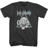 Def Leppard Hysteria Double Triangle Graphic Vintage Rock Concert Tee Unisex Regular Cut Adult Men Women
