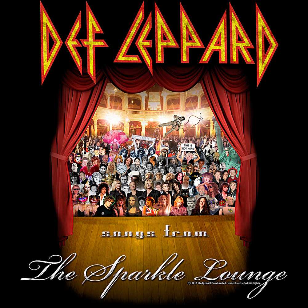 Def Leppard Songs from the Sparkle Lounge Graphic T-Shirt - Band Tee