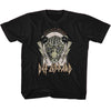 Def Leppard Let's Get Rocked Lightning Youth Graphic T-Shirt - Vintage Rock Band Merch - Kids Concert Fan Gift