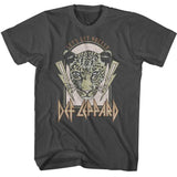 Def Leppard Adrenalize Lets Get Rocked Lightning Bolts Graphic Band T-Shirt Unisex Everyday Wear Men Women