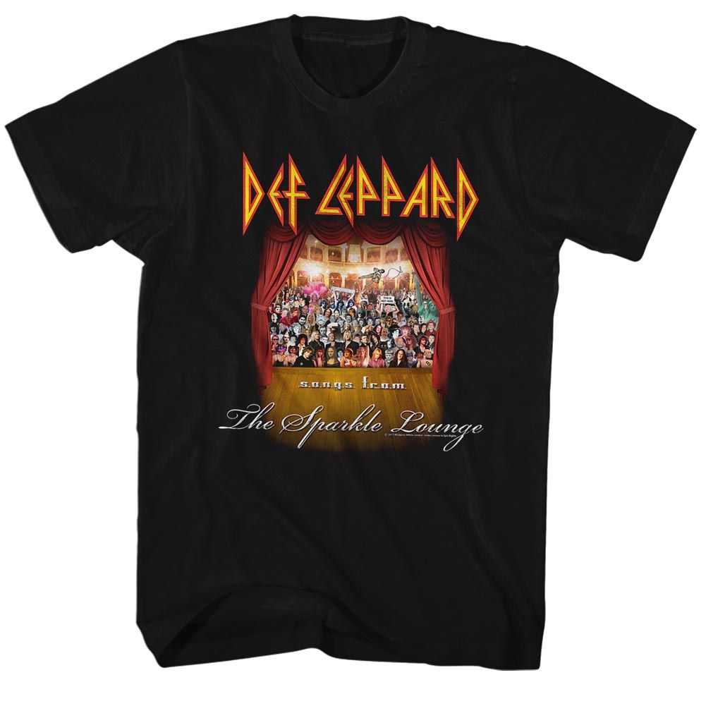 Def Leppard Songs from the Sparkle Lounge Graphic T-Shirt - Band Tee