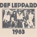 Def Leppard Pyromania 1983 Tour Monochrome Graphic T-Shirt Official Vintage Rock Band Tee Unisex