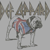 Def Leppard Bulldog Kids Graphic Tee - Retro 80s Heavy Metal Concert Apparel - Youth Music Fan Gift