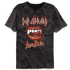 Def Leppard Hysteria Love Is Biting Song Lyric Graphic Concert Tour Rock Tee Unisex Style Fit Men Women