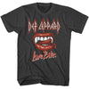 Def Leppard Hysteria Love Is Biting Bites Graphic Retro Vintage Concert Rock Band T-Shirt Unisex
