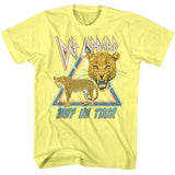 Def Leppard Hysteria 1987 Lightning And Leopards Graphic Band T-Shirt Merch Retro Tee Unisex