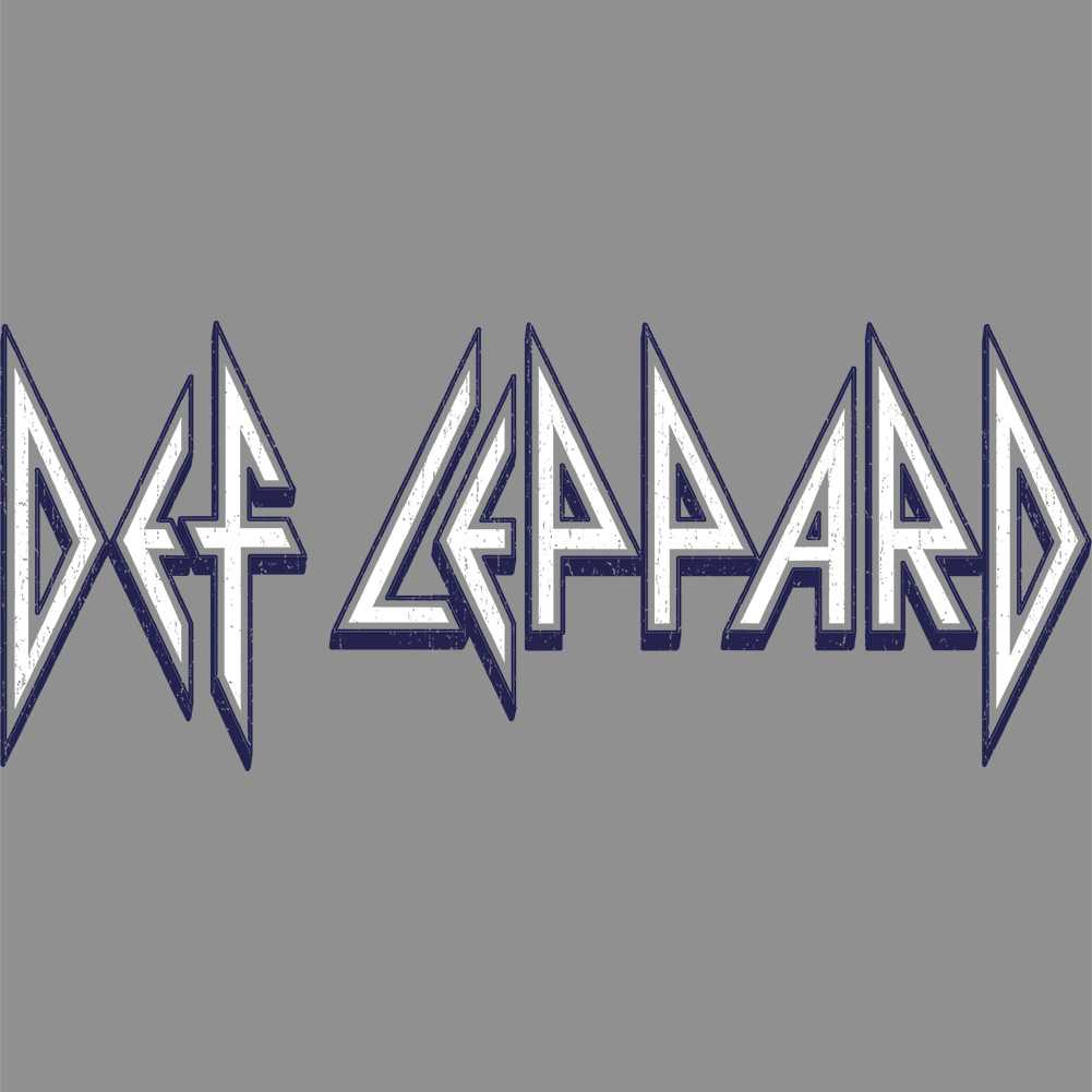 Def Leppard Rock of Ages Gunter Glieben Graphic T-Shirt - Two-Sided Band Tee