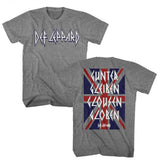 Def Leppard Rock of Ages Gunter Glieben Graphic T-Shirt - Two-Sided Band Tee