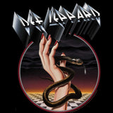 Def Leppard SNAKE HOLD Black Adult T-Shirt – Snake Graphic Classic Rock Music Band Tee