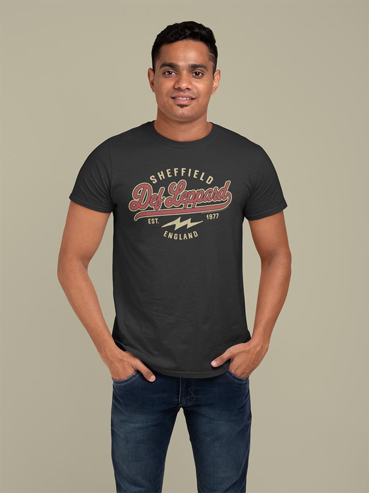 Def Leppard Sheffield UK Vintage Band Tee - Unisex Classic Rock Graphic Shirt