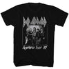 Def Leppard Hysteria Tour Graphic T-Shirt - Official 1987 Concert Band Tee