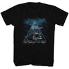 Def Leppard ON THROUGH THE NIGHT Adult Black T-Shirt – Classic Rock Album Tee, Official Band Merch