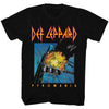 Def Leppard Pyromania Adult T-Shirt, Classic 1983 Hard Rock Album Graphic Tee, Retro 80s Band Music Fan Apparel